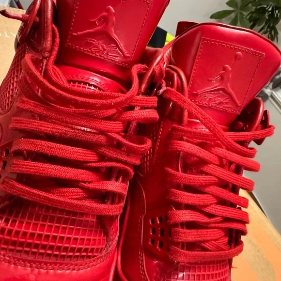 Jordan Men's Bold Red Sneakers - Picture 7 of 12